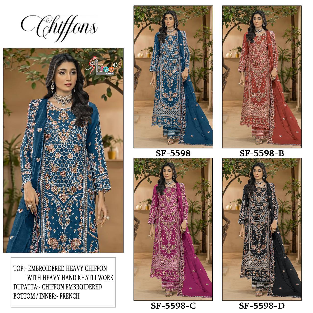 Shree fabs SF-5598 Salwar kameez manufacturers in India